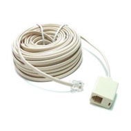 Network Cable Telephone Extension Cable-RJ 11 Plug To Jack(15Meters)