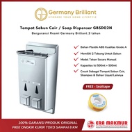 GERMANY BRILLIANT – Liquid Soap Dispenser GBSD02N (2 Tubes 500ml x 2) Soap Dispenser - GERMANY BRILL