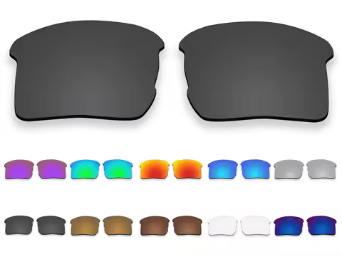 Glintbay Performance Polarized Replacement Lenses for Oakley Capacitor OJ9013 62mm Sunglasses -Multi