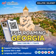 eSIM GEORGIA Daily Unlimited 500 MB Data | eSIM Roaming Perjalanan Langsung Aktif