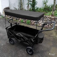 Outdoor utility folding wagon 5 inch wagon trolley, Outdoor tool truck,portable shopping cart campin