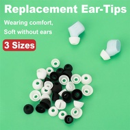 6pcs Silicone Ear Tips Compatible With Baseus Bowie E9 EX M1 M2 M2+ M2s WM02+ WM03 WM05 Replacement 