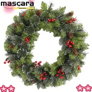 MARA Christmas Hanging Garland, With Pinecone and Berry Holiday Art Xmas Wreath Gifts, Multifunction