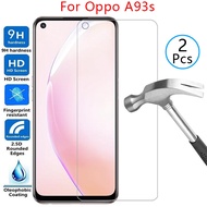 tempered glass screen protector case for oppo a93s 5g cover on oppoa93s a 93s a93 s 6.5 protective p