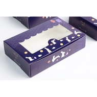 Brownie Box Awning Window Rabbit Season Design 10x15.5x3.8 Cm. Contain 20 Pcs/Pack