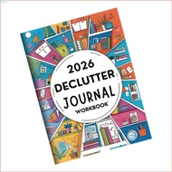Chua 2026 Family Organiser Journal 60 Pages Declutter Journal Workbook Monthy Planner