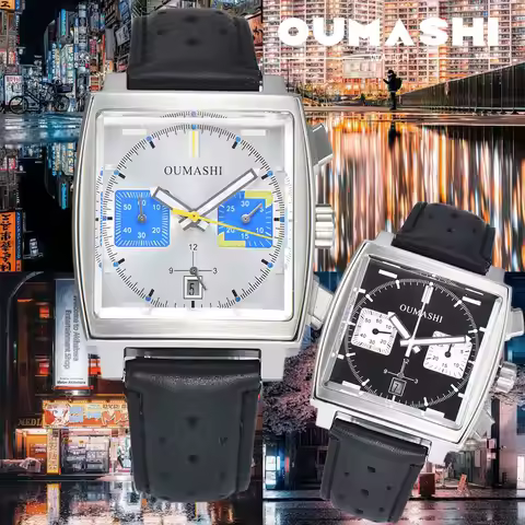 Multifunctional chronograph ETA 7750 watch 40mm men mechanical watch sapphire glass water-resistant 