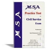 MSA Practice Test for Civil Service Exam Vol 3 (Authentic / Brand New)