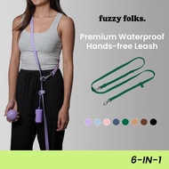 Fuzzy Folks 6-in-1 Adjustable Hands-Free Leash