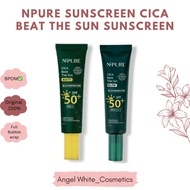 NPURE SUNSCREEN CICA BEAT THE SUN MATTE / GLOW SUNSCREEN