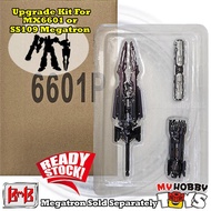 BMB Transformable Robot - MX6601P Upgrade kit , Weapon set for MX6601/ Studio Series SS109 Megatron