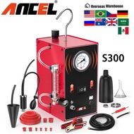 2026 ANCEL S300 Car Smoke Leak Test Turbo 12V with Air Pump EVAP Leakage Locator Oil Smoke Pipe Gene