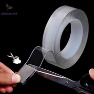 [LF] 1/2/3/5M Nano Tape Double Sided Tape Transparent Reusable Waterproof Adhesive Tapes Cleanable K