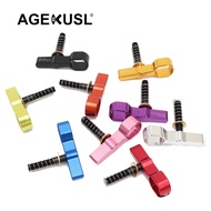 Aceoffix Bicycle Hinge Clamp Levers HCL-4p CNC Bike Hinge Clamps Levers For Brompton 3sixty United Trifold Folding Foldable Bike 2 Pcs