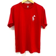 MERAH Jersey GLIMMER ACTIVE WEAR X Logo Polham 100% Polyester | Size L | Red Red Red | Preloved Prel