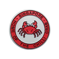 Rubberised Fridge Magnet - Chilli Crab