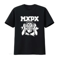 New Popular MxPx American Christian Music Group Face Art Logo T Shirt Size S 4XL vintage Washed Casu