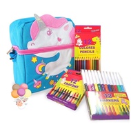 Unicorn Sling Bag and Colouring Set by Pediasure