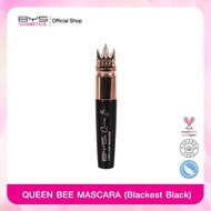 BYS Cosmetics Queen Bee Long Lash Mascara (Blackest Black) 10 ml.-Eyelash With Styling Comb