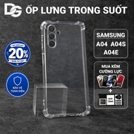 Samsung A04, A04S, A04e Dragoncase smooth transparent case | SS galaxy flexible phone case protects 