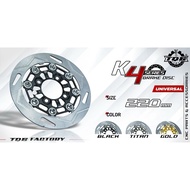 Front brake disc TQ6 K1-2-3-4 Limited Size 220mm