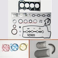 1SZ 1SZFE Engine Full gasket set kit crankshaft connecting rod bearing piston ring for Toyota YARIS 