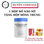Codeage Methylfolate B Complex Brain Supplement 120 TABLETS - (Huyen Codeage ) Vitamin B Complex