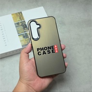 SAMSUNG A32 4G SAMSUNG A33 5G SAMSUNG A34 5G SAMSUNG A35 5G CASE IMD BLACK PLATE HOLOGRAM CASE SOCOO