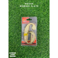 HOUSE NUMBER PLATE/NUMBER RUMAH (6-9)