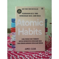 Atomic Habits Novel Book - James Clear