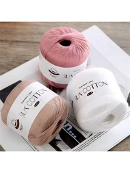 4-Pack Silk Blend Yarn - Suitable For Crochet, Knitting, Shawl, Scarf, DIY Crafts, Soft, Suitable Fo