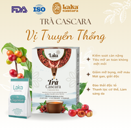 Trà Cà Phê Cascara LAKA Hộp 100Gr 100% quả cà phê chín mọng Hỗ Trợ Giảm Cân Ngừa Lão Hóa