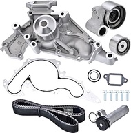 Engine Timing Belt Kit with Water Pump Compatible with 2002-2010 Toyota Tundra Sequoia Land Cruiser 