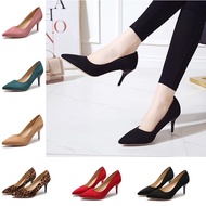 HM1 6 Colors Women's Work Shoes OL Velvet Pumps Slim