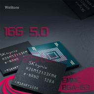 16G EMMC 5.0 5.1 Character Library FBGA153 KLMAG1JENB-B041 H26M52208FPR Flash Ready Stock