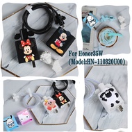 Honor Soft Silicone Charger Case Cute Brown Bear Charger Cover Cable Protector for honor 35w HN-1103