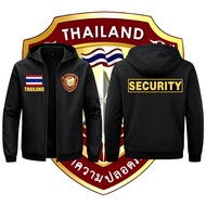 Fashion Hot Sale Baju SECURITY Long Sleeve Zipper Hoodie Unisex M-3XL H7