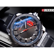 CURREN 8284 Luxury Brand Quartz Mens Watches Leather Men Watch Mens Watch/Watch for Men/Jam tangan l