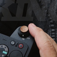 [King Original] Sony Shutter Sticker A7CII A6700 A7CR Wooden Button Sticker New Style Large Size Sti