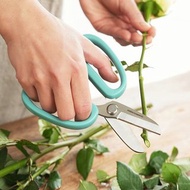 日本霜山 加寬舒適握柄園藝剪/花藝剪刀/修枝花剪