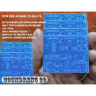 PCB ESR METER ANALOG TL084 CN ESR ANALOG TL084CN