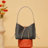 FION Monogram PVC with Leather Hobo Bag