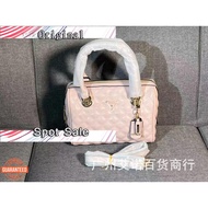 COM guess home gs retro trend fashion women's bag Korean version ins niche shoulder bag solid color Boston bag