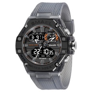 SMAEL Sport Watch for Man Dual Time Wristwatch Young Men Led Light Alarm 8066 Fashion Multi-color Wa