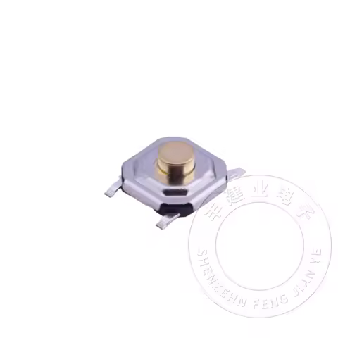 1-100PCS TS-1187A-B-A-B SMD waterproof metal head 260GF light touch/button switch button