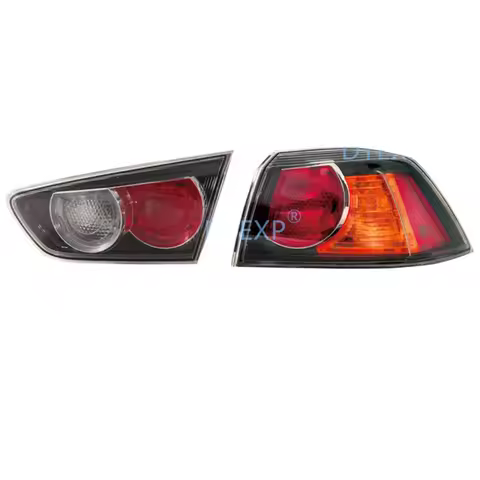 1 Piece BLACK Stop Lamp for Lancer CX CY CZ 8330A107 2007-2017 Rear Tail Lamps for EVO Halogen No Ma