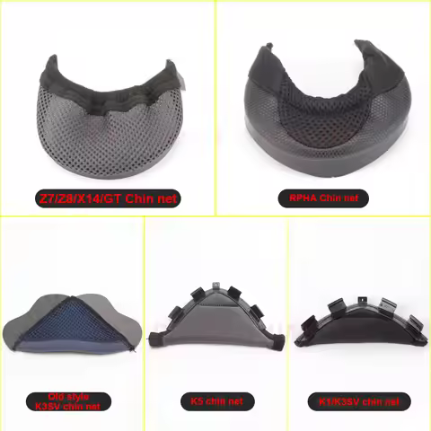 For K1 K3SV K5 K5S Motorcycle Helmet Mouth Chin Net Casco SHOEI Z7 X14 Z8 GT Replacement Chin Net Gu