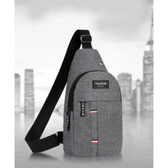 Men's Polyester Large Capacity Sling Bag