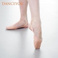 【Love ballet】 DANCEYOU Leather Half Sole Ballet Shoes Half Soles Dance For Girls
