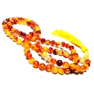 MERAH 99 RED YELLOW JADE TASBIH 8MM